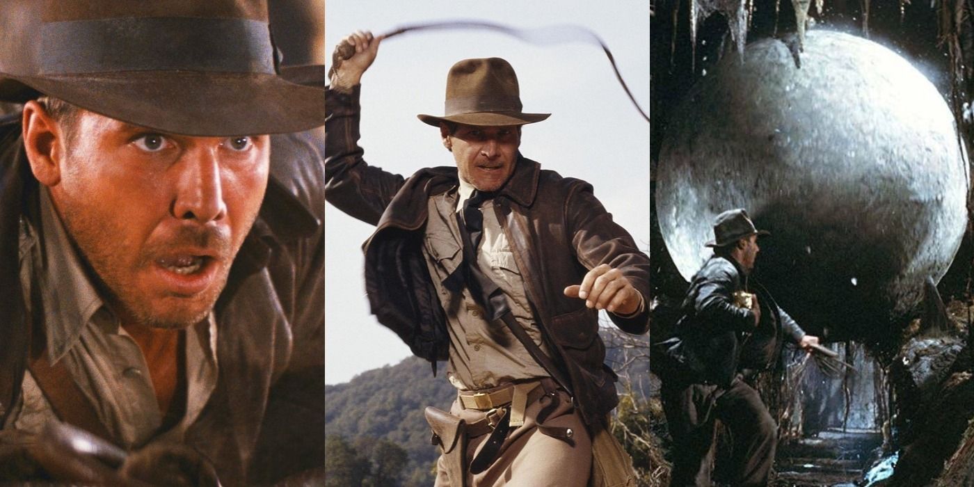 Harrsion Ford as Indiana Jones collage