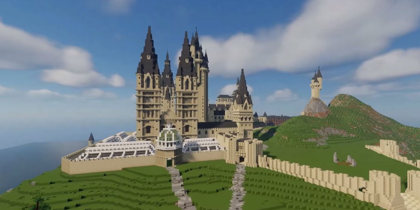 Harry Potter Hogwarts Minecraft Build Planet Dragonod