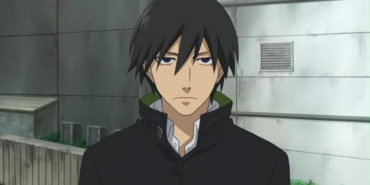 Hei from Darker than Black looking serious