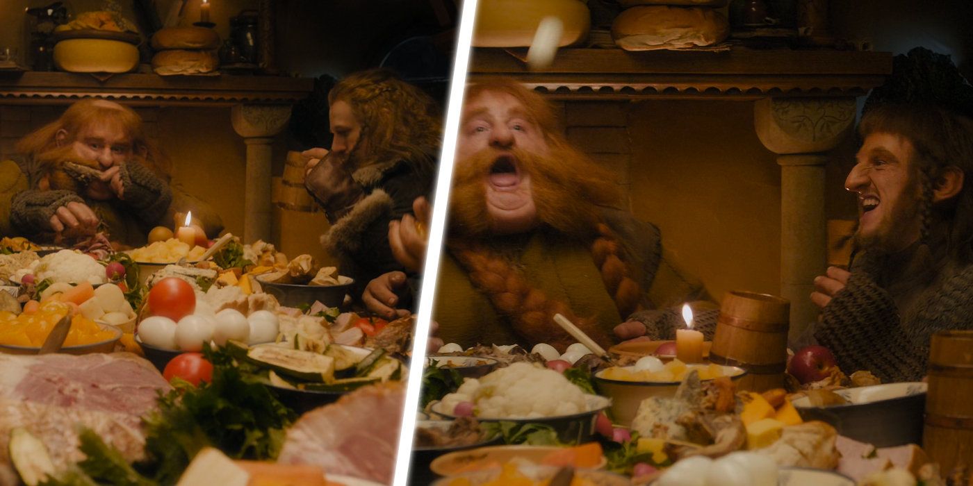 Hobbits at the dinner table