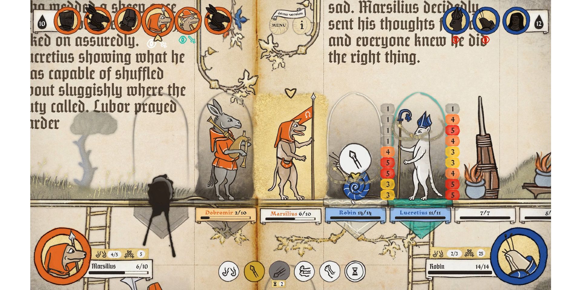 Inkulinati Medieval Art Turn-Based Game 1