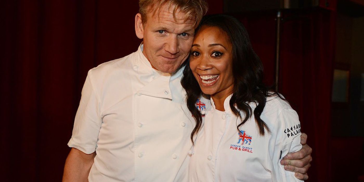 Ja’Nel Witt e Gordon Ramsay