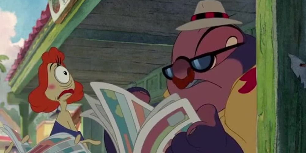 Jamba and Pleakely in their human disguises in Lilo and Stitch (2002)