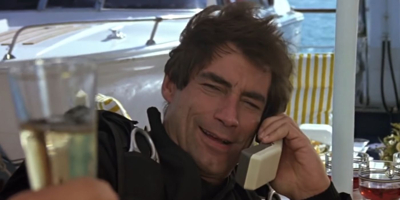 James Bond On The Phone - The Living Daylights