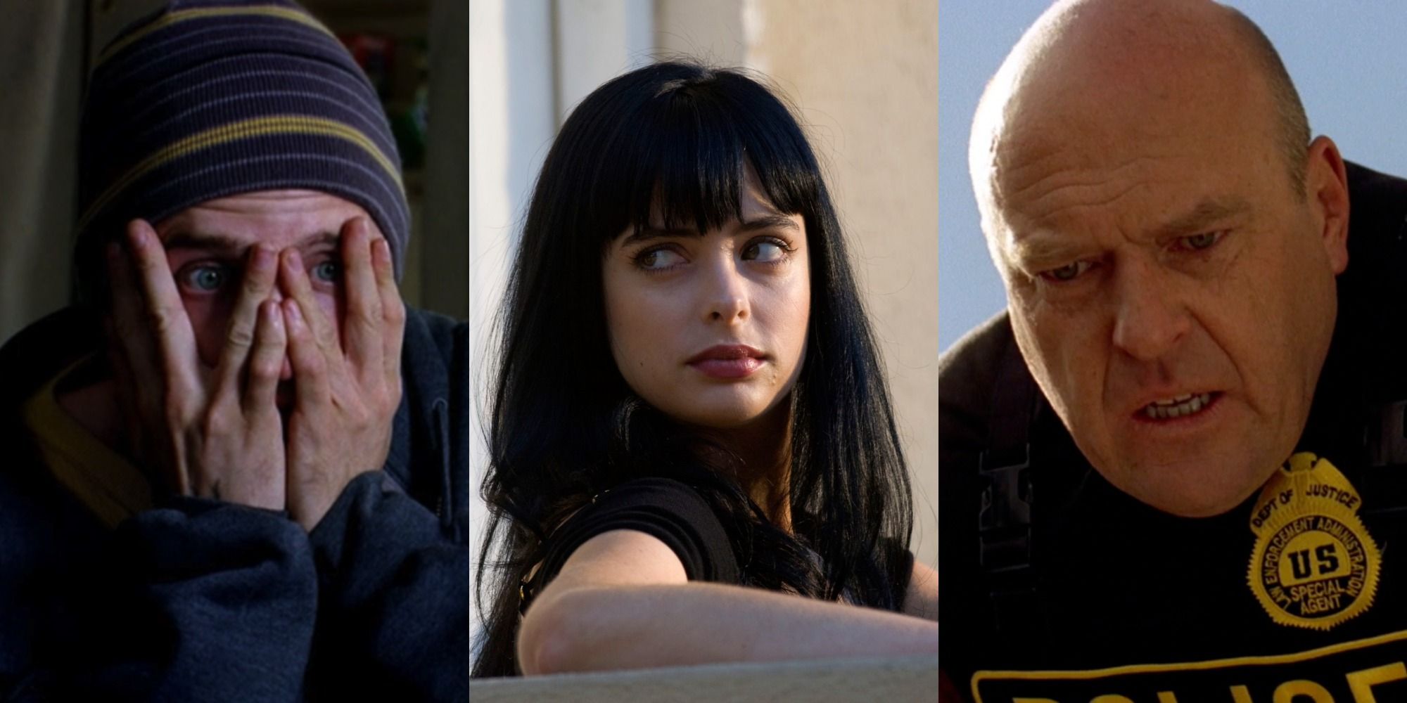 Jesse, Jane and Hank in Breaking Bad season 2