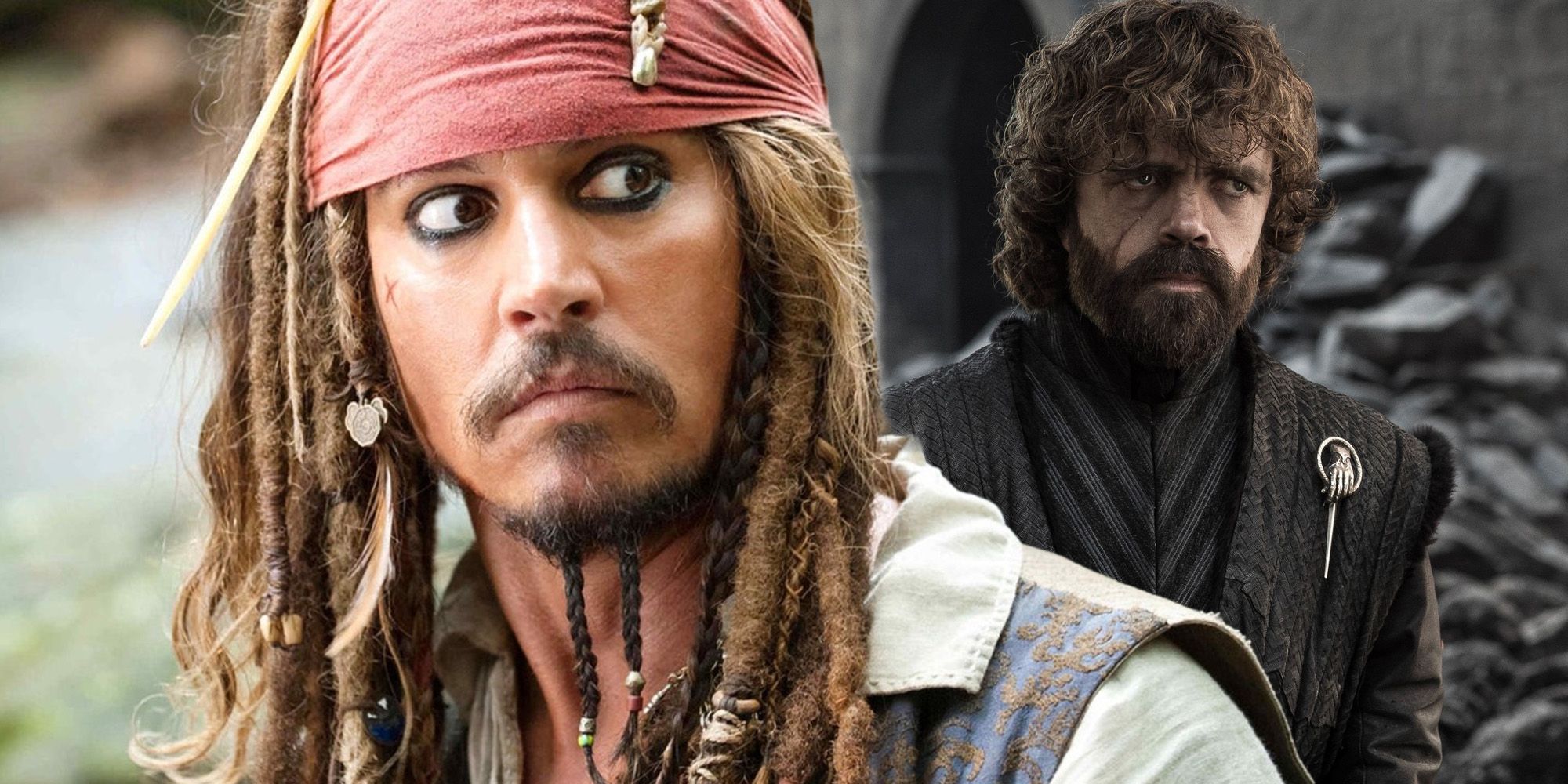 Johnny Depp Captain jack sparrow Tyrion Lannister