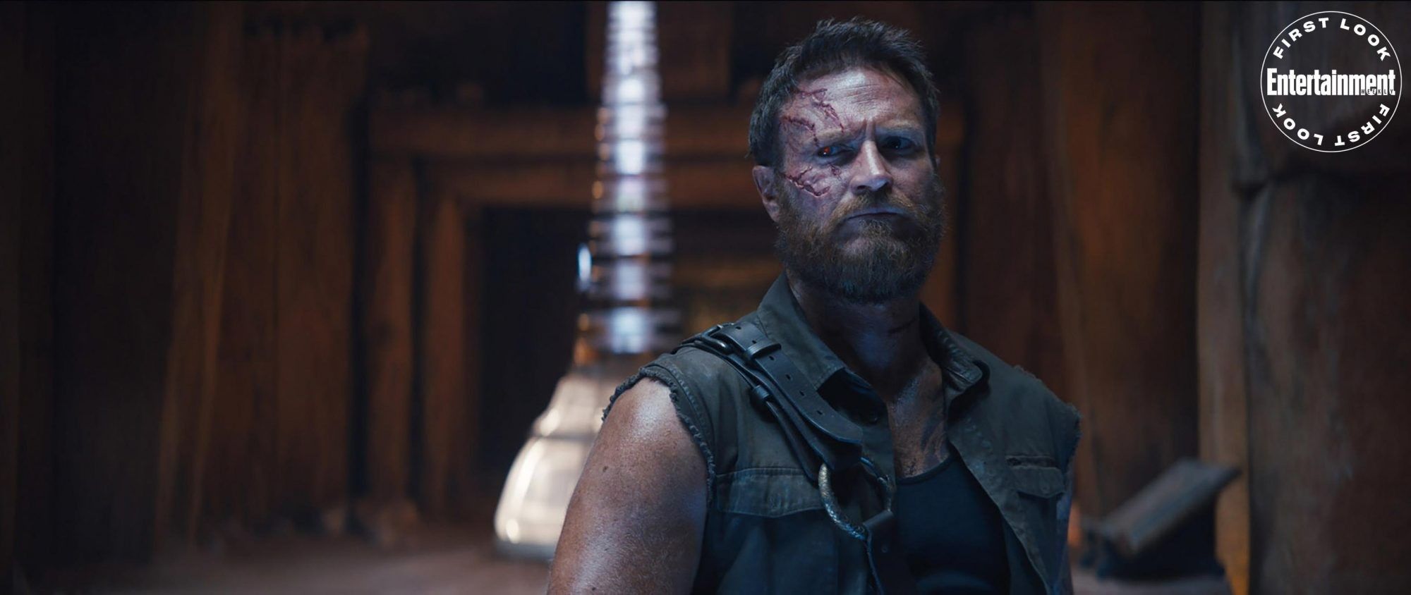 Josh Lawson as Kano in Mortal Kombat Movie