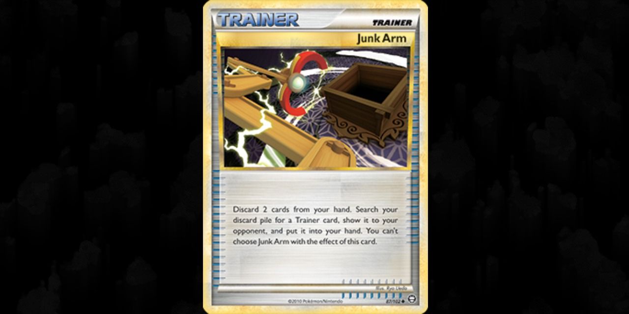 Junk Arm Pokemon Trainer Card