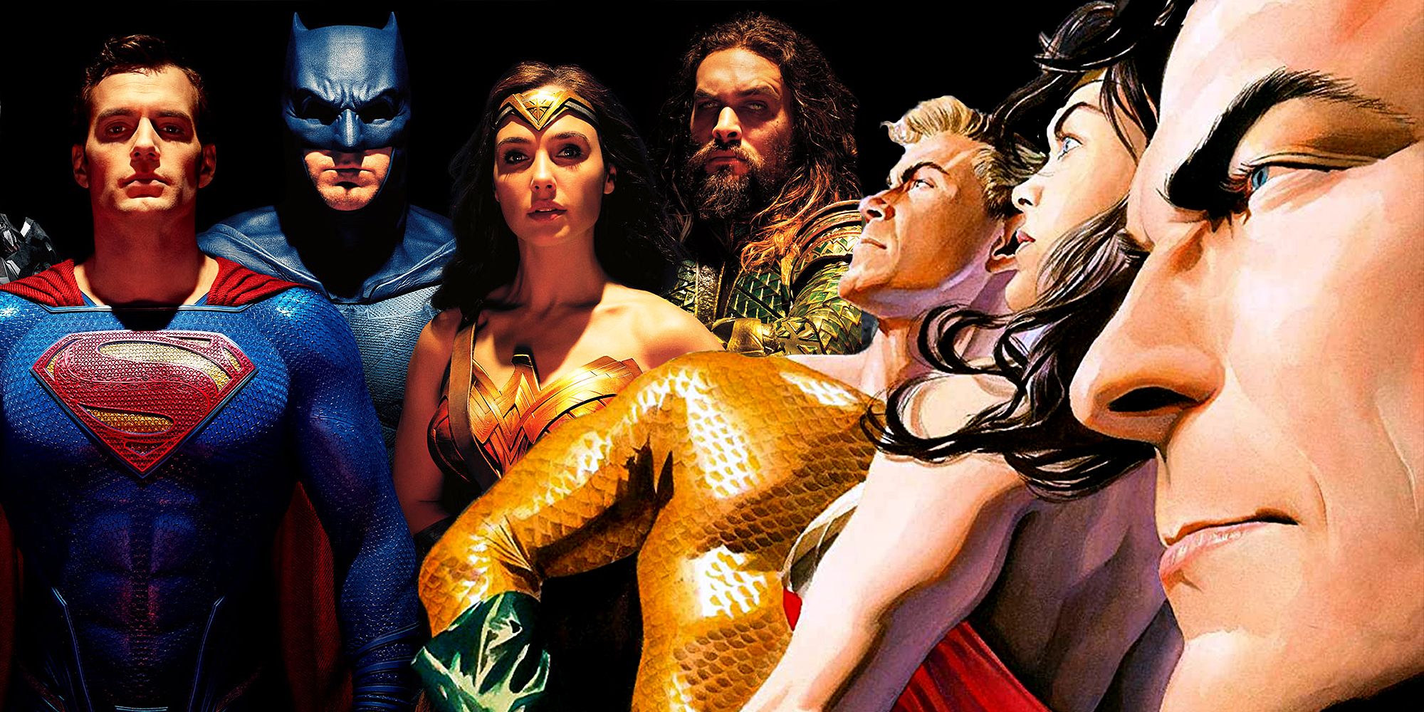 Justice League in the DCEU and the Comics