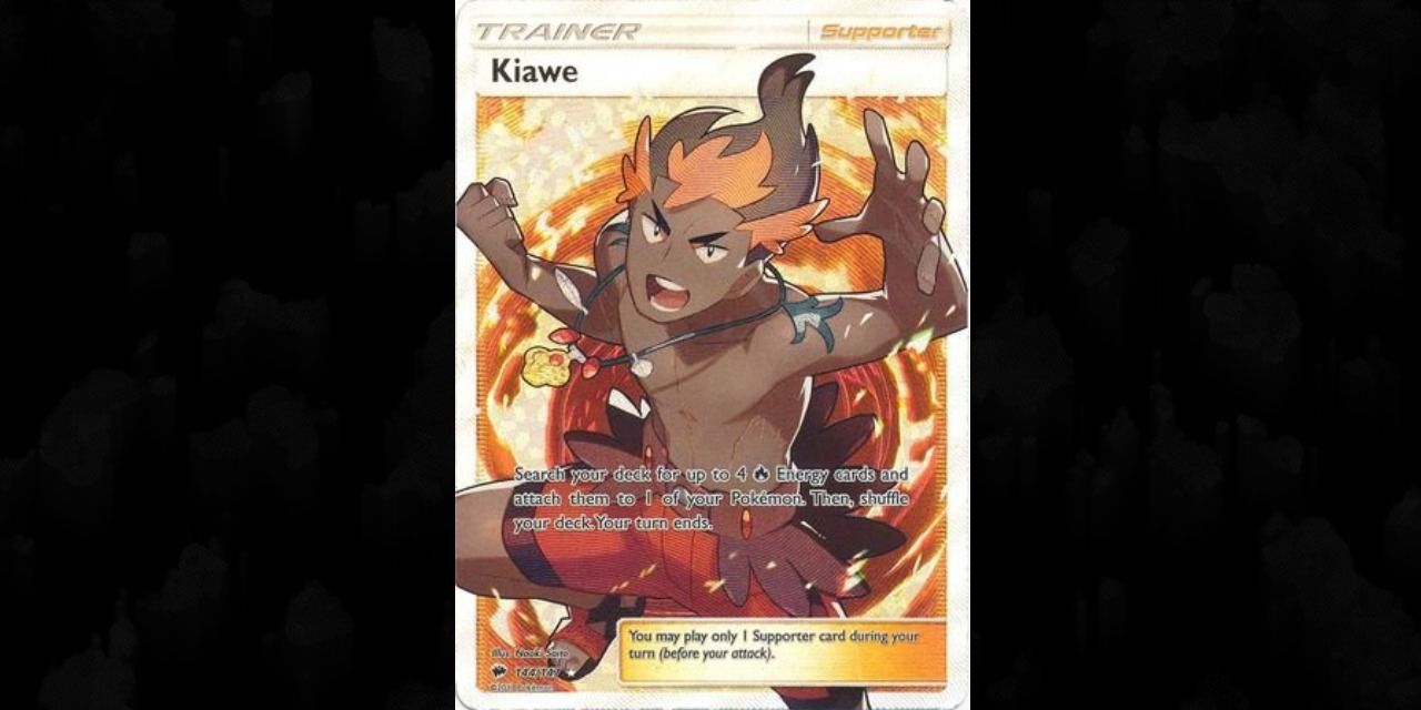 Kiawe Pokemon Trainer Card
