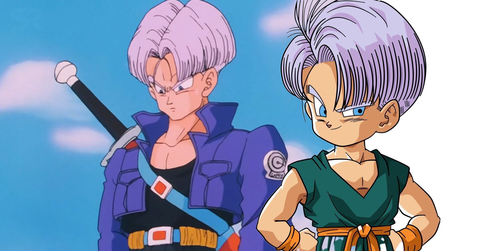 Original Dragon Ball Z Future Trunks Anime Cel