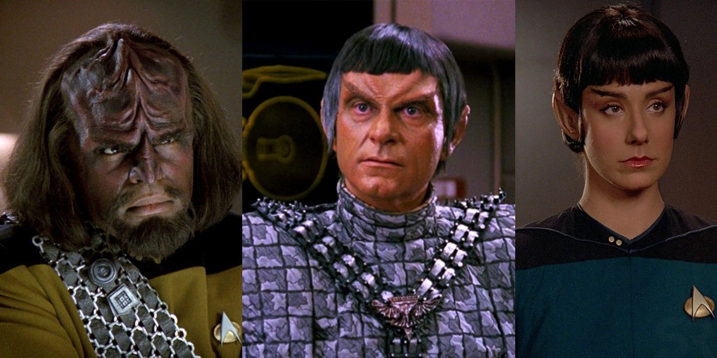 Klingons Vulcans And Romulans On Star Trek The Next Generation