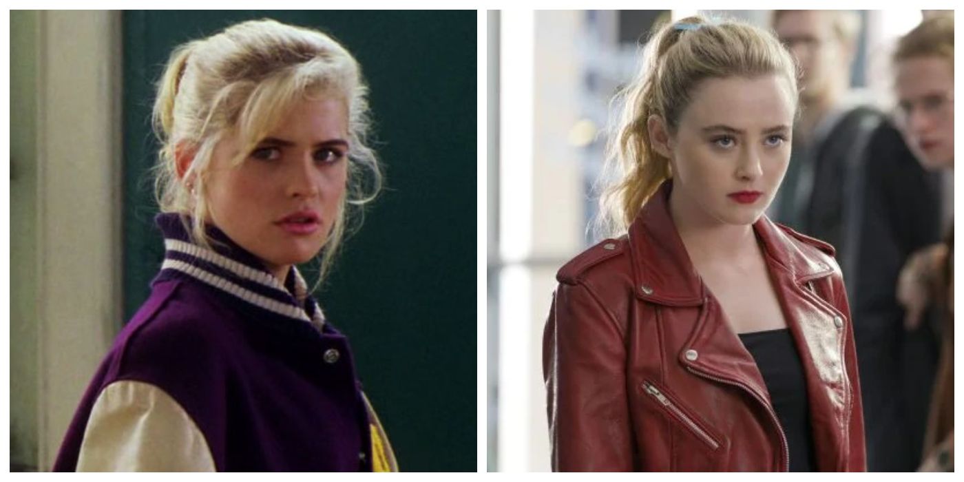 kristy swanson in buffy the vampire slayer movie and kathryn newton in freaky