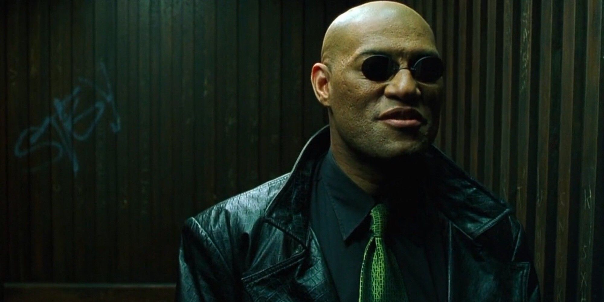 Laurence Fishburne as Morpheus in The Matrix