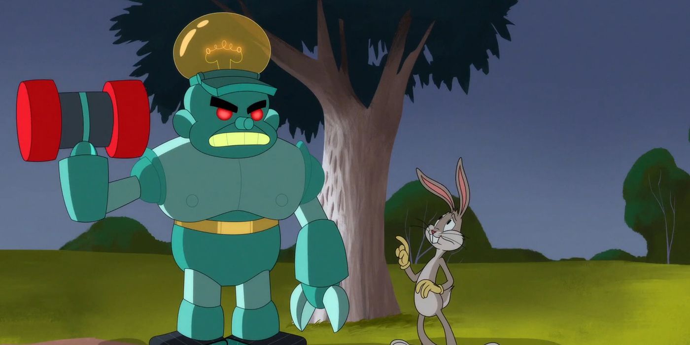 Elmer Fudd Uses A Robot To Hunt Bugs Bunny in Looney Tunes Trailer