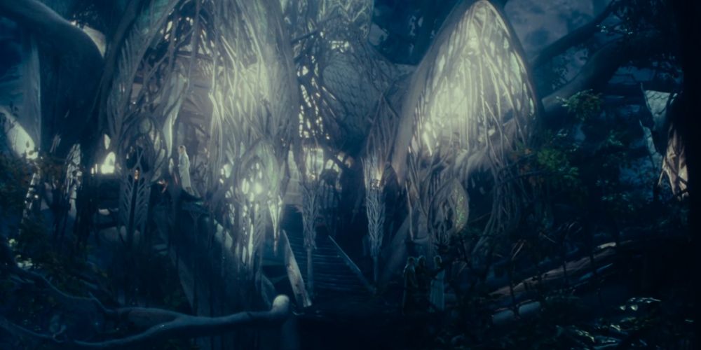 Lothlorien in the Fellowship of the Rings