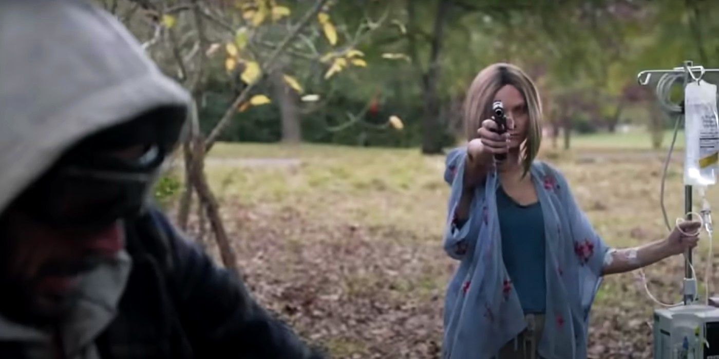 Lucille saving Negan in Walking Dead season 10 trailer