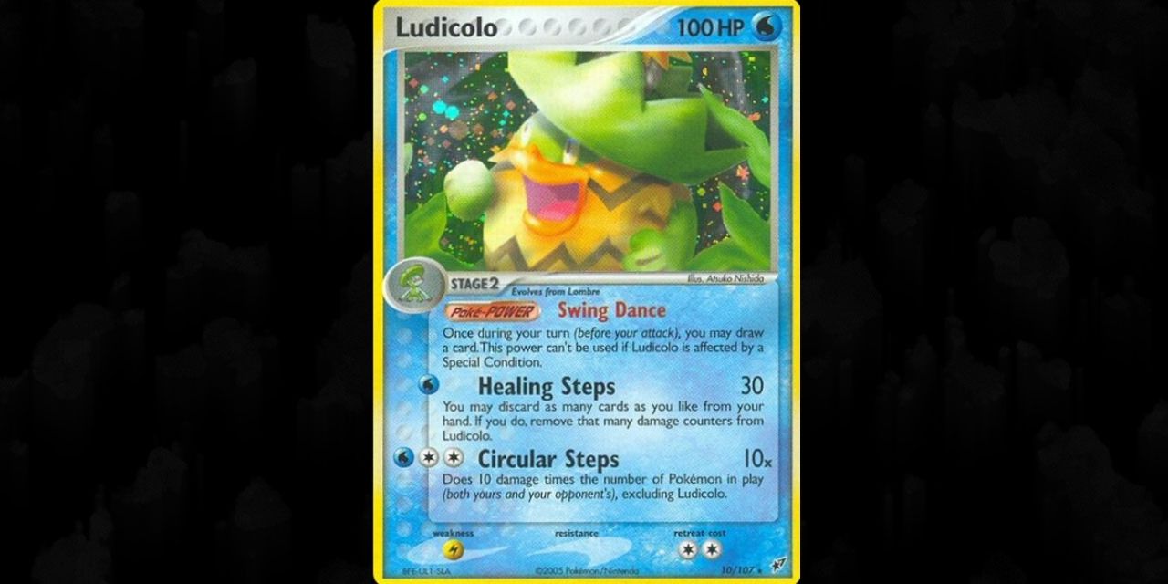 Ludicolo from EX Deoxys Expansion
