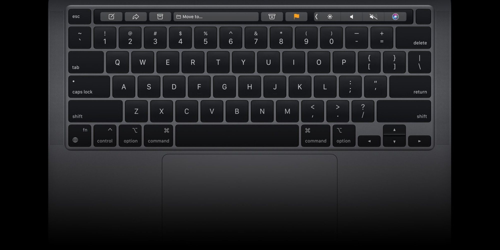 MacBook Pro touch bar leaving