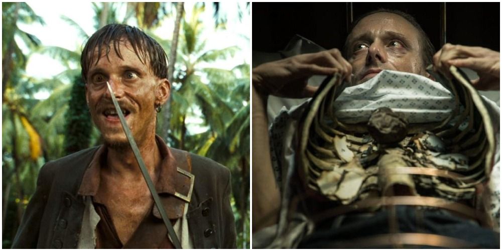 Collage Of Mackenzie Crook Roles