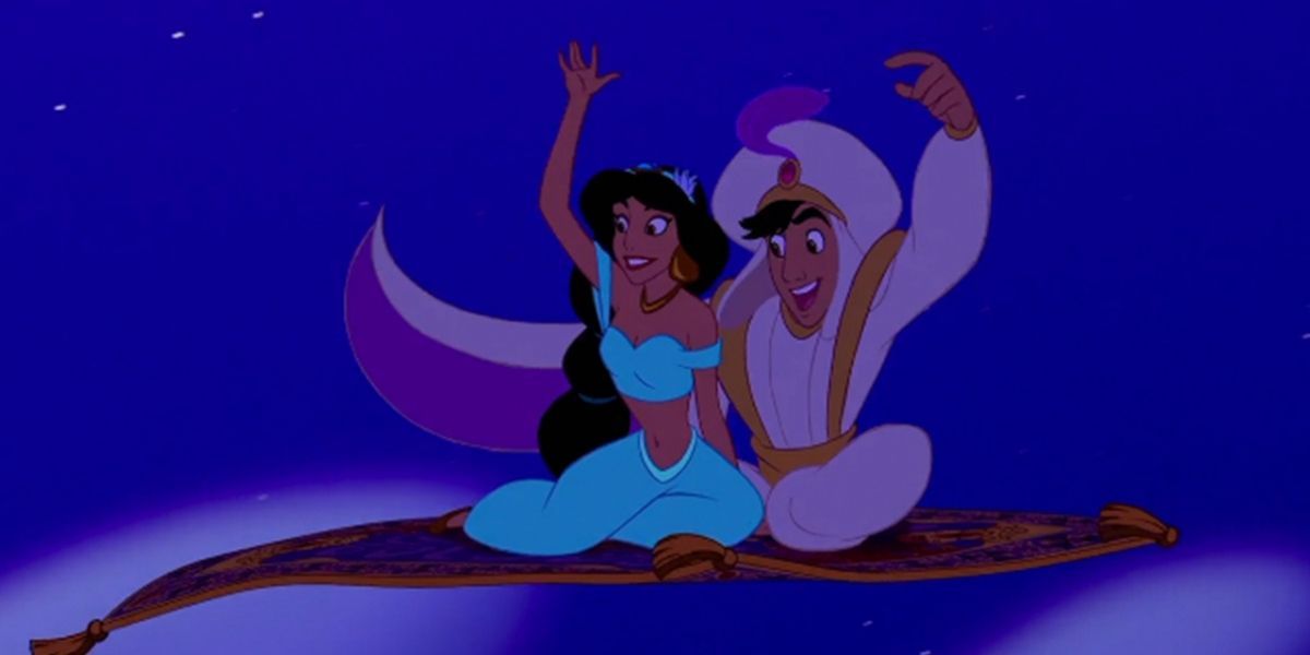 Magic Carpet Ride Scene in Aladdin
