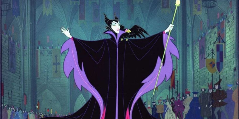 Maleficent levels her curse in Sleeping Beauty