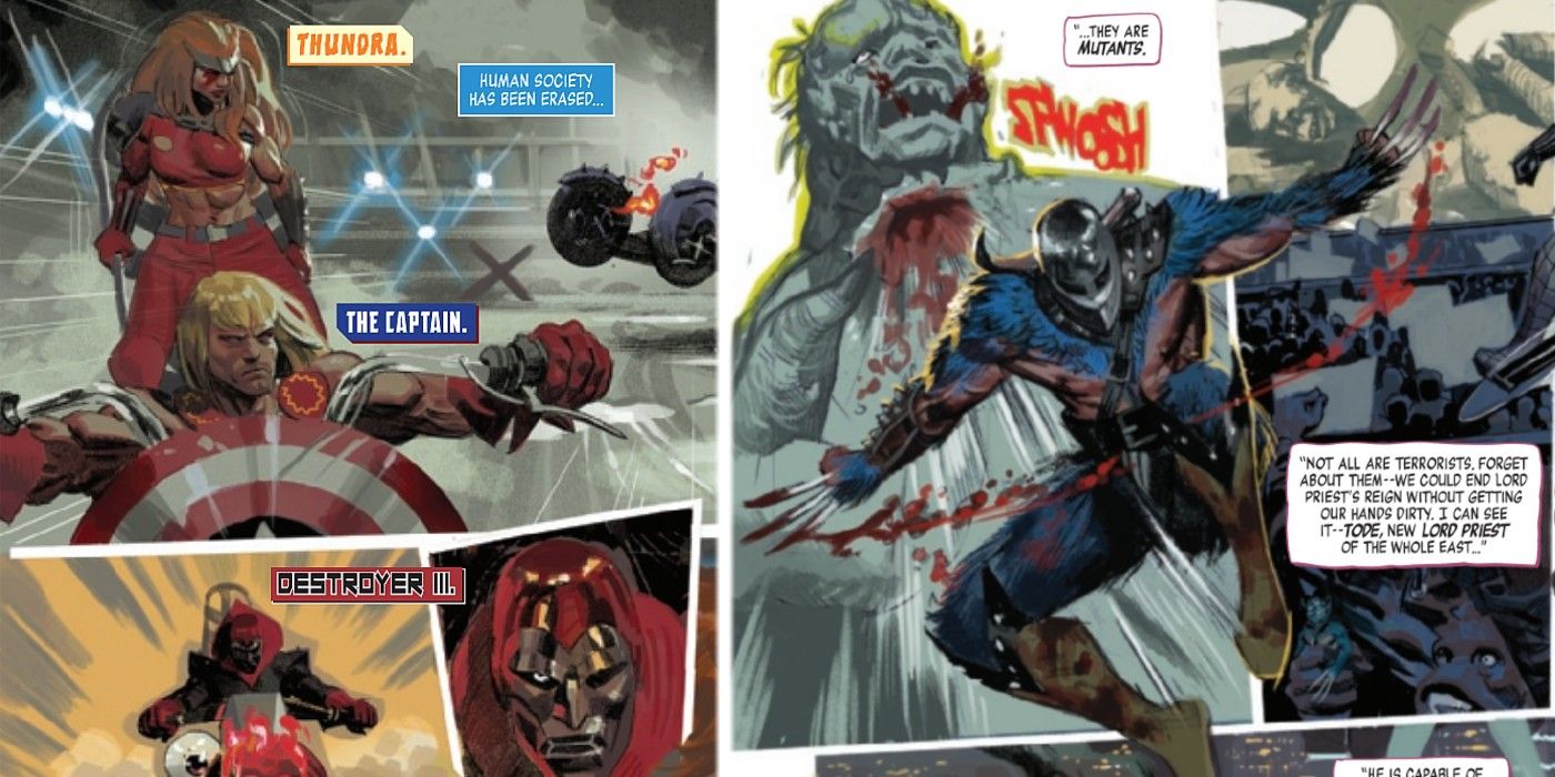 Marvel Reimagines Captain America & Wolverine in ‘Mad Max’ Style Reality