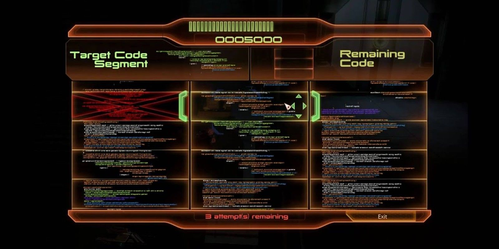 The Hacking system for Datapads & Computers in Mass Effect 2