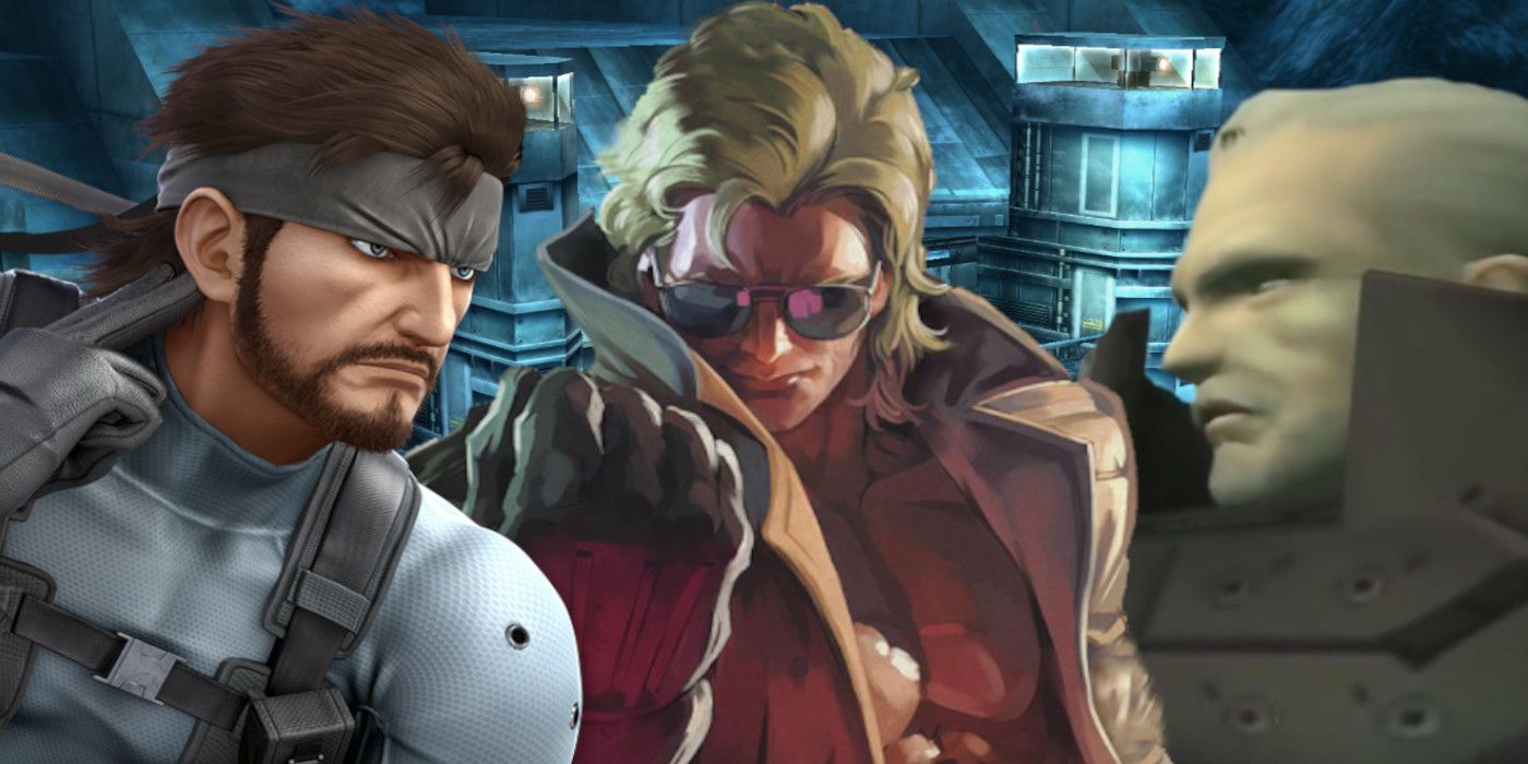 Solid, Liquid, and Solidus Snake From Metal Gear Solid