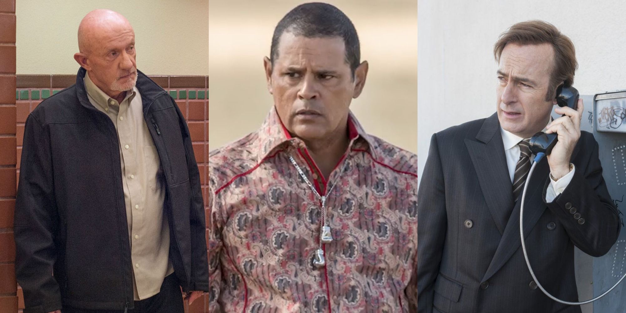 Mike, Tuco and Jimmy in Better Call Saul season 1