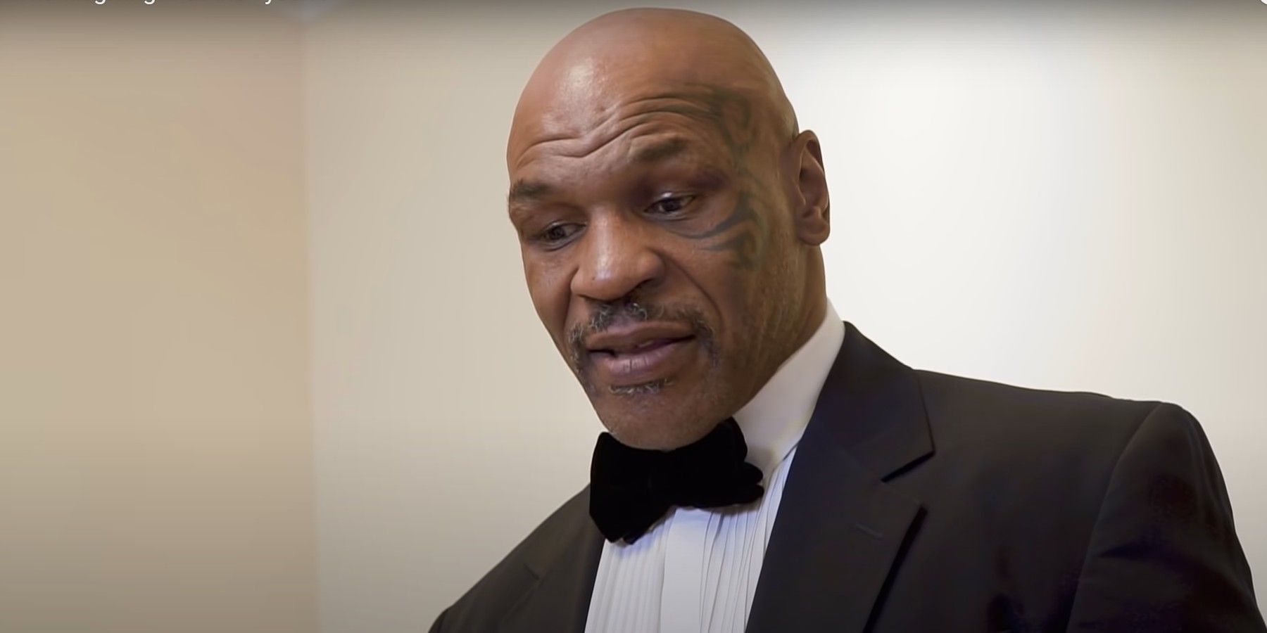Mike Tyson in a tuxedo