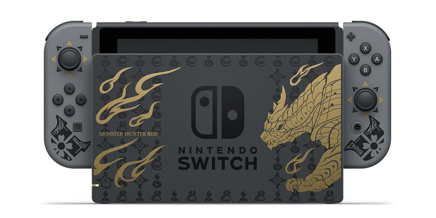Special Monster Hunter Rise Switch Console Unveiled By Nintendo