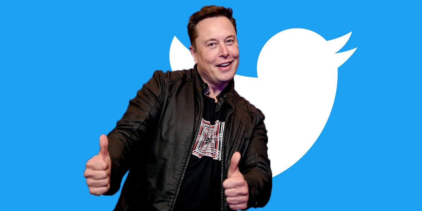 Elon Musk tweeting