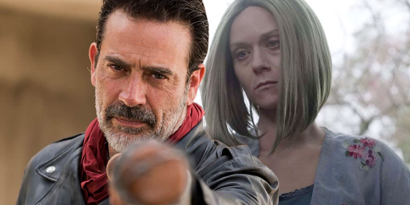 Negan and Lucille in The Walking Dead