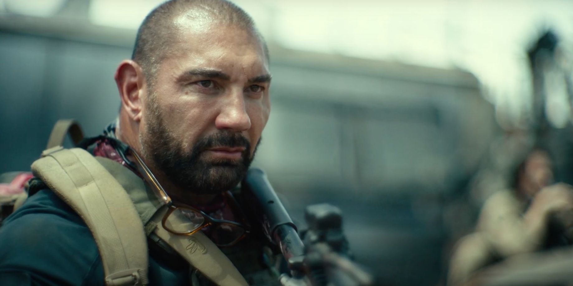 Dave Bautista in Army of the Dead on Netflix