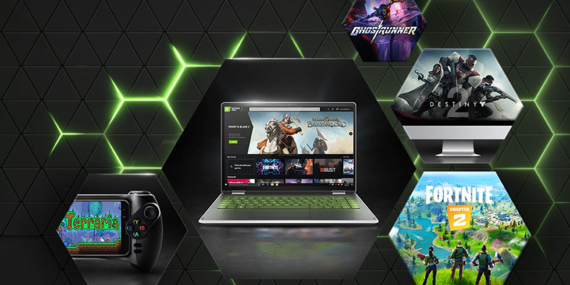 Nvidia GeForce Now promo graphic