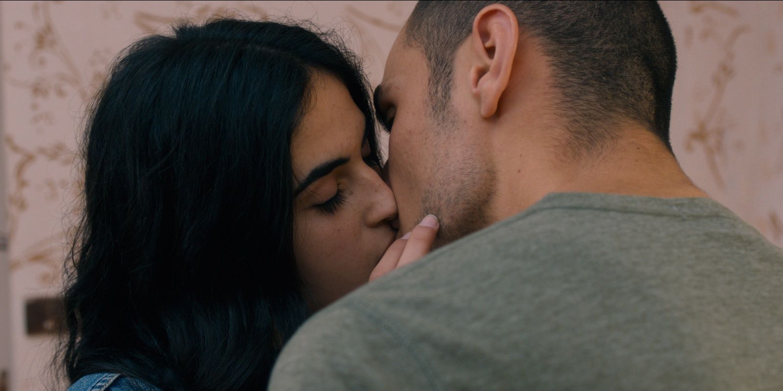 Kissing scene from Omar