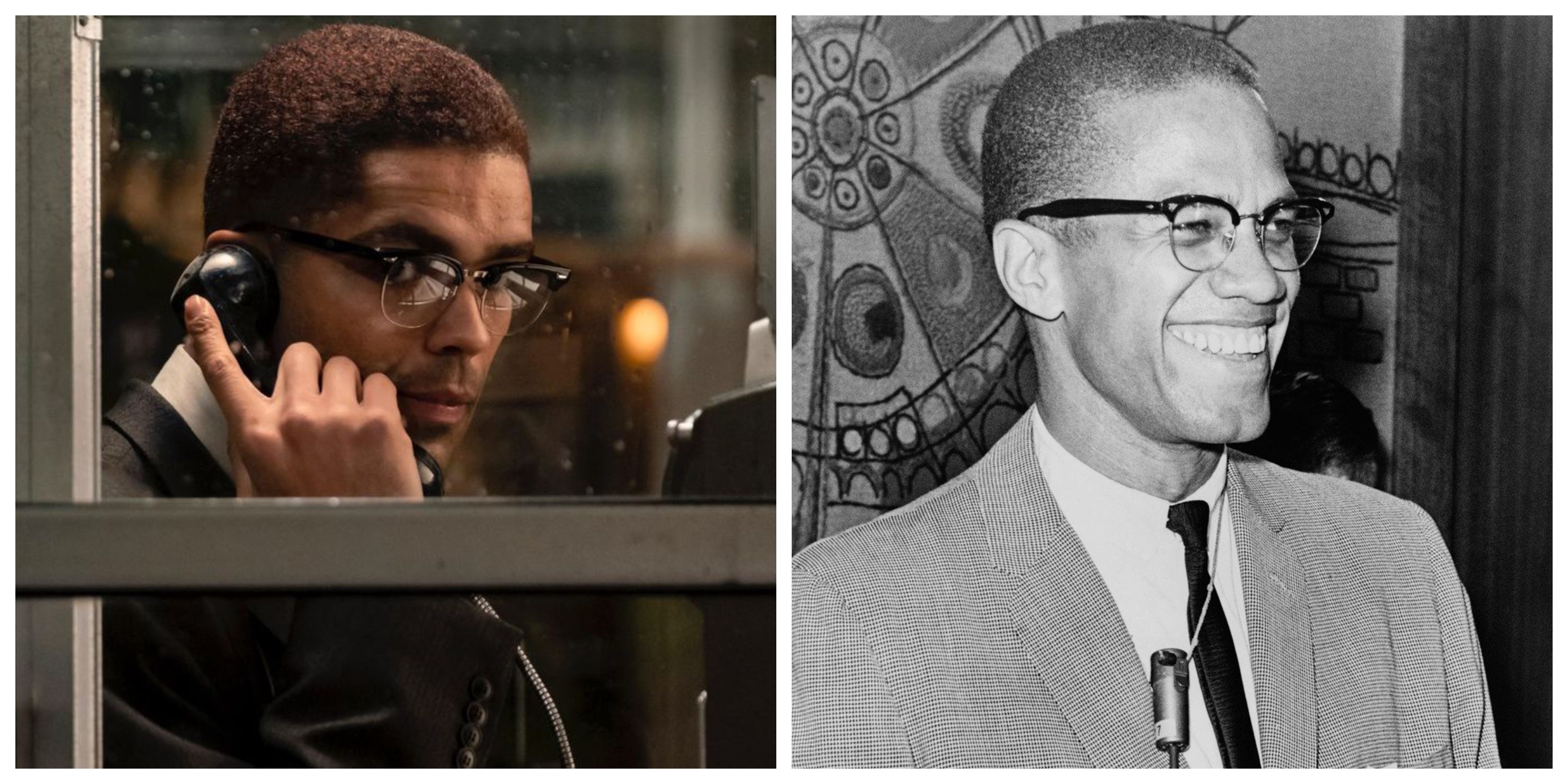 Kingsley Ben-Adir as Malcolm X in One Night in Miami on Amazon Prime