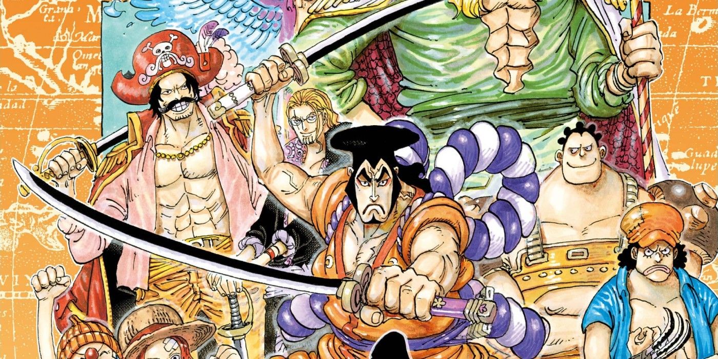 One Piece Volume 96 Reveals Gol D Roger S Journey Screen Rant