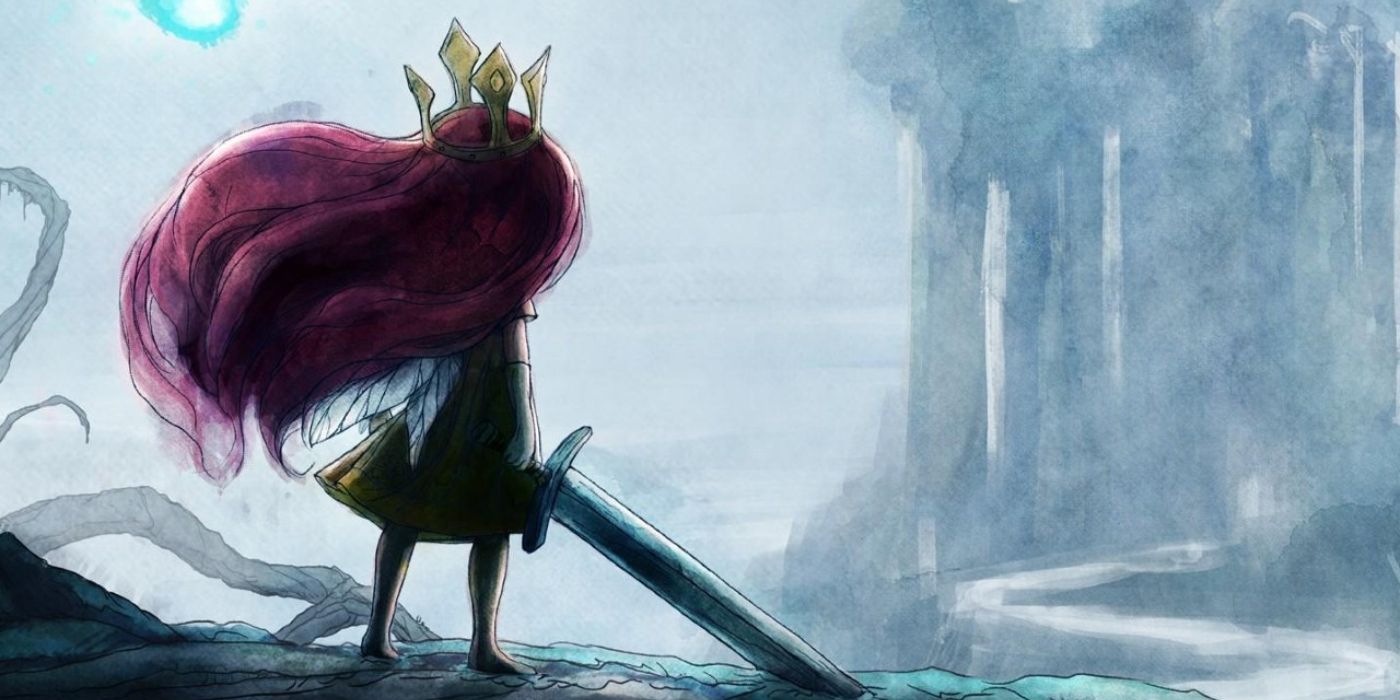The main promotional image for Child of Light