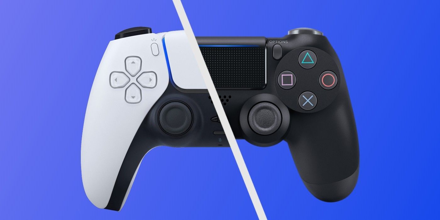PS4 and PS5 controller