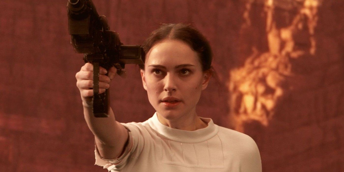 Padme Amidala in Star Wars: Attack of the Clones.