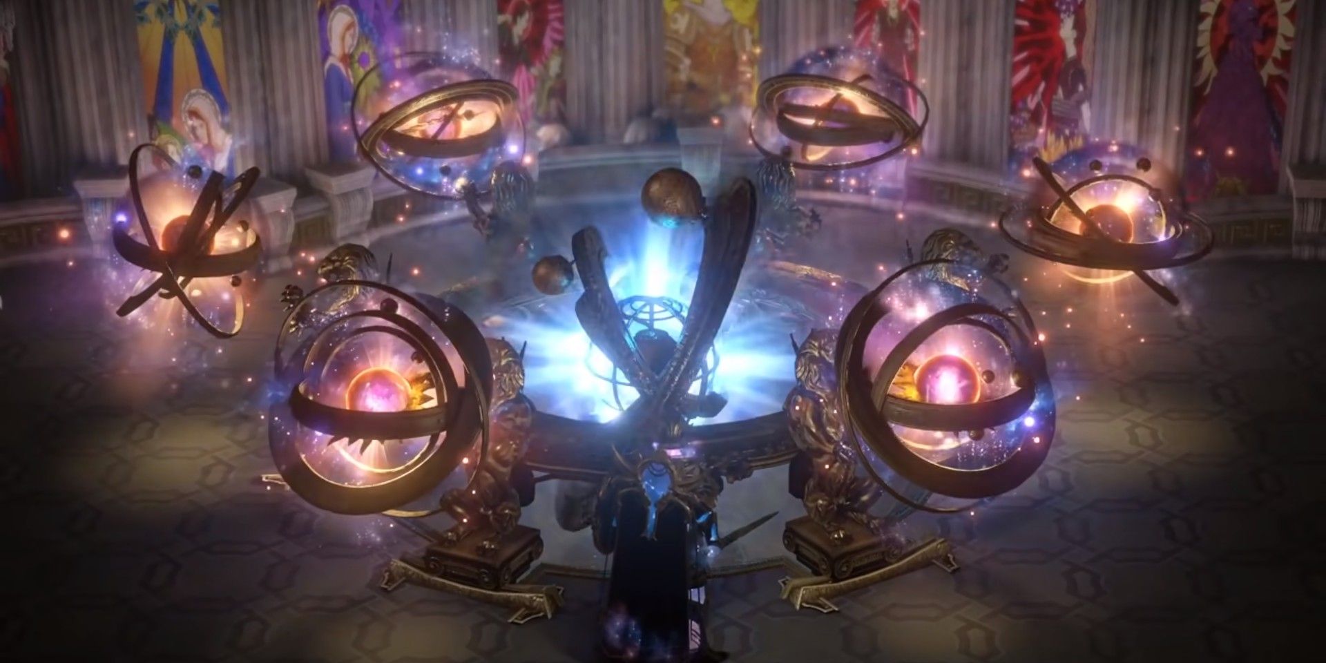 Screenshot from the Echoes of the Atlas trailer for Path of Exile
