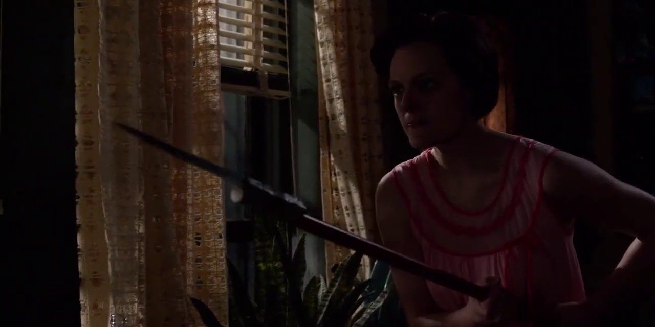 Peggy goes to confront an intruder in Better Half