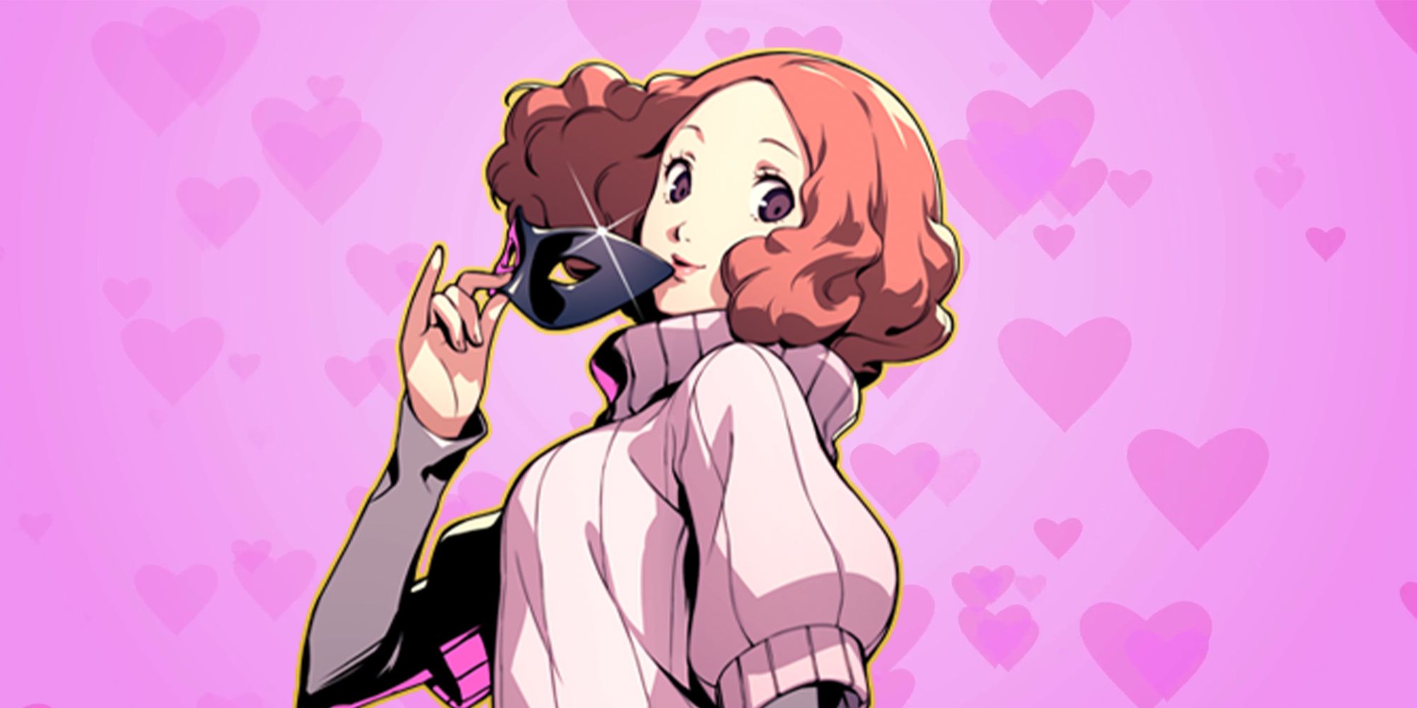 Persona 5 Haru Okumura Nail Art - wide 7