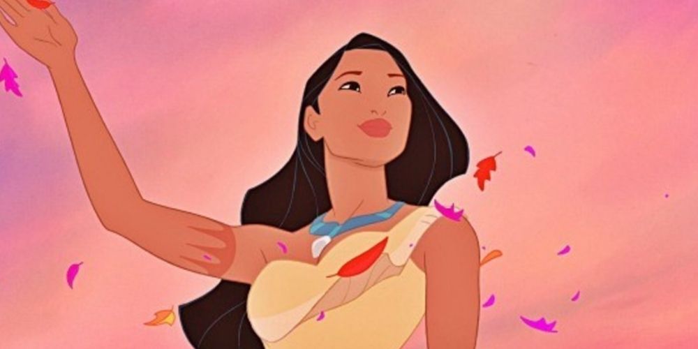Pocahontas waves goodbye in 1995's Pocahontas
