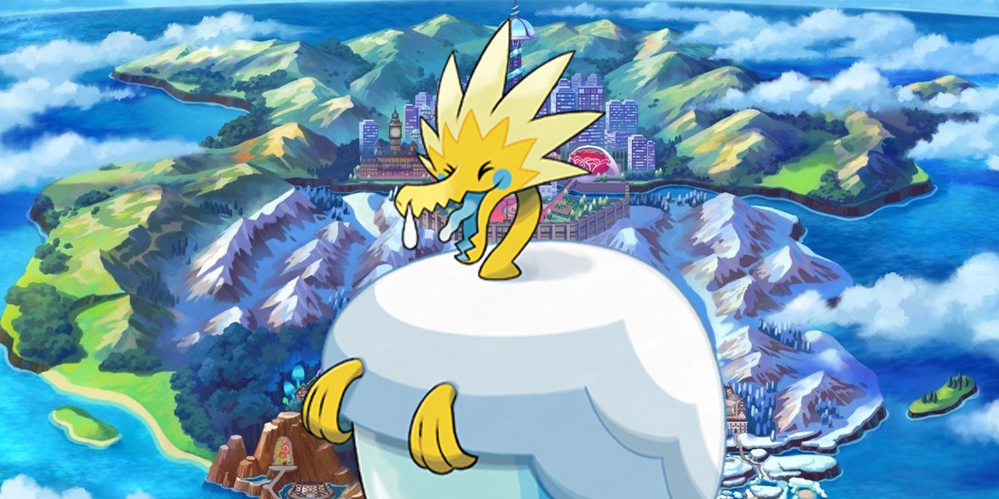 Arctozolt as seen in Pokémon Sword &amp; Shield