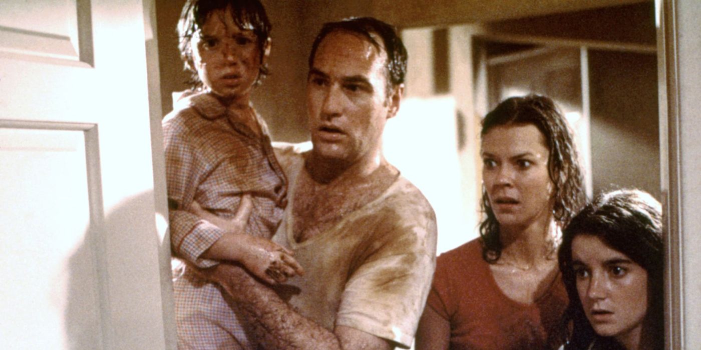 The family affected by the ghosts in Poltergeist