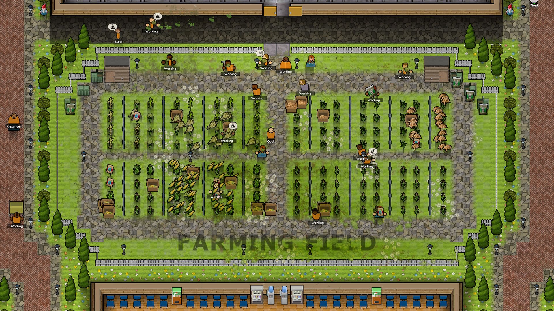 Prison Architect Going Green Farming