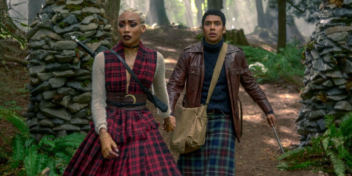Prudence and Ambrose in season three of Chilling Adventures of Sabrina